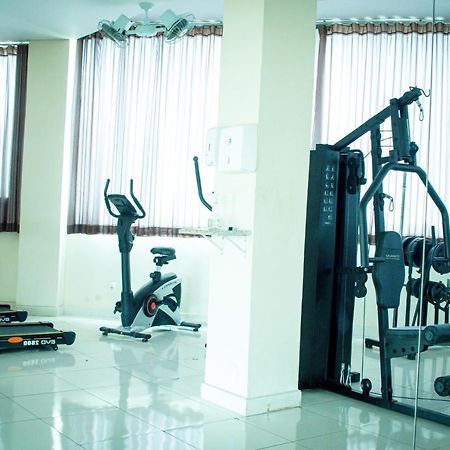 Hotel H2 Congonhas Bagian luar foto A gym in a hotel