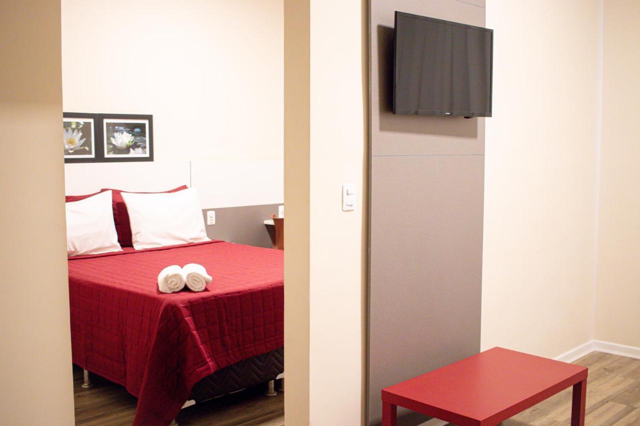 Hotel H2 Congonhas Bagian luar foto A room at the hotel